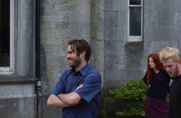 Actor Jason Lee spends the summer at Helnwein's castle