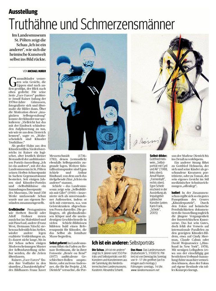 Ausstellung: Schmerzensmann und Truthähne