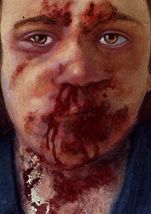 Mein eigentlicher Favorit in dieser Auktion ist ein Meisterwerk von Gottfried Helnwein - das tut weh, so genial ist das Teil.