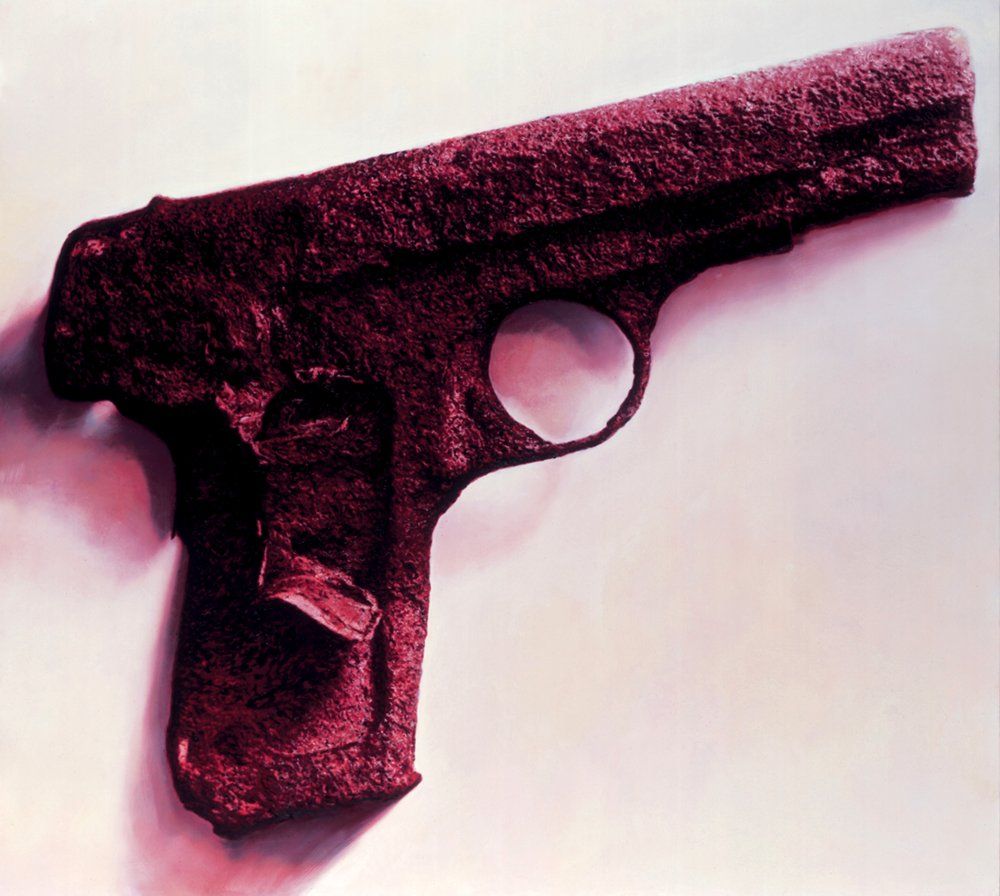 Nicolas Cage aquires the "Red Gun"