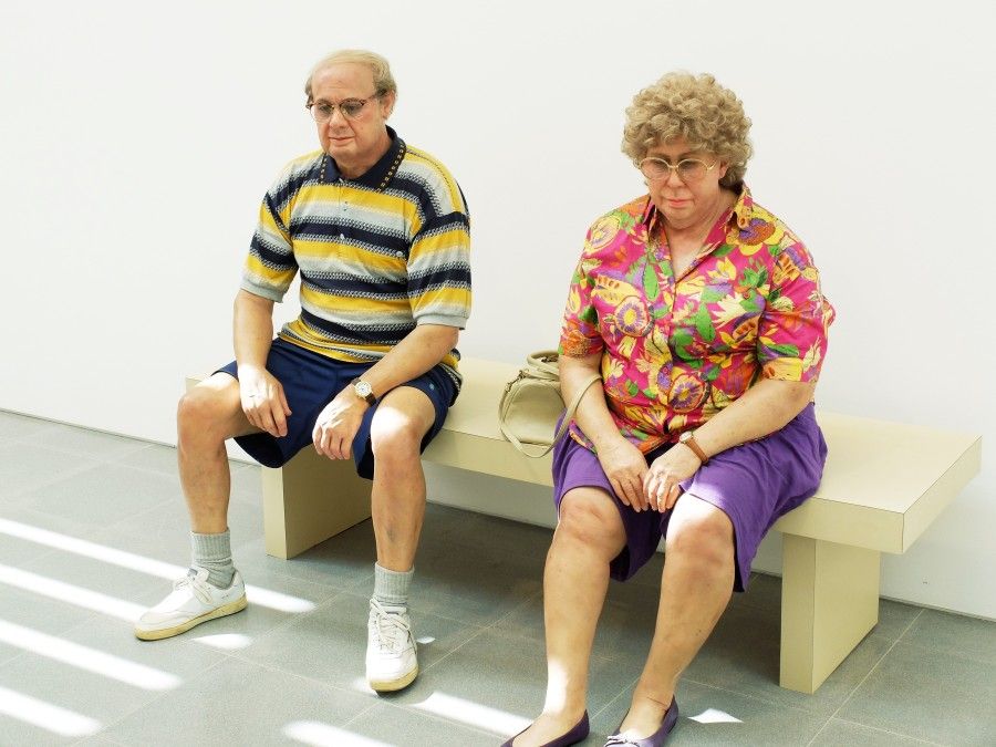Duane Hanson's Hyperrealistic Sculptures Challenge The Meaning Of 'Average American'